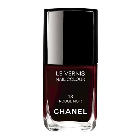 rouge noir chanel vernis